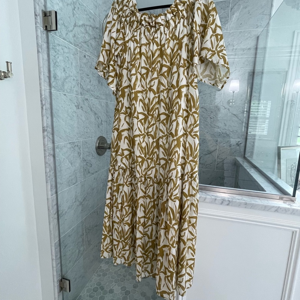 Corey Lynn Calter Bamboo Print Dress